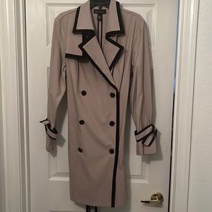 Super cute trench coat by Inc.
